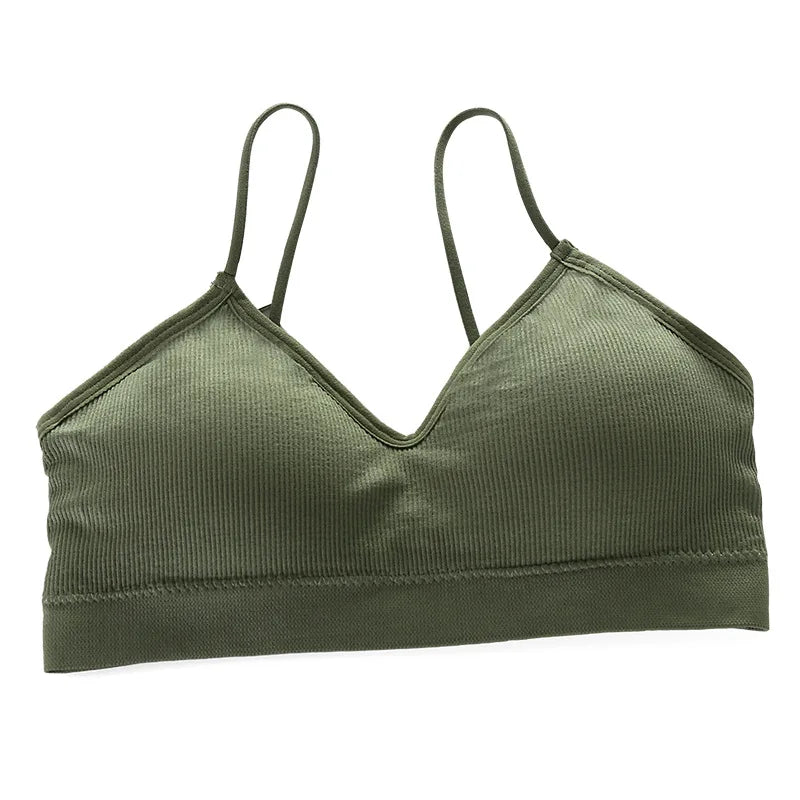 Yoga Push Up Bra Gym Fitness Women For Fitness Top Sports Bra Crop Top Women Bra Cup For A-C Black White Running Sport Bra Women