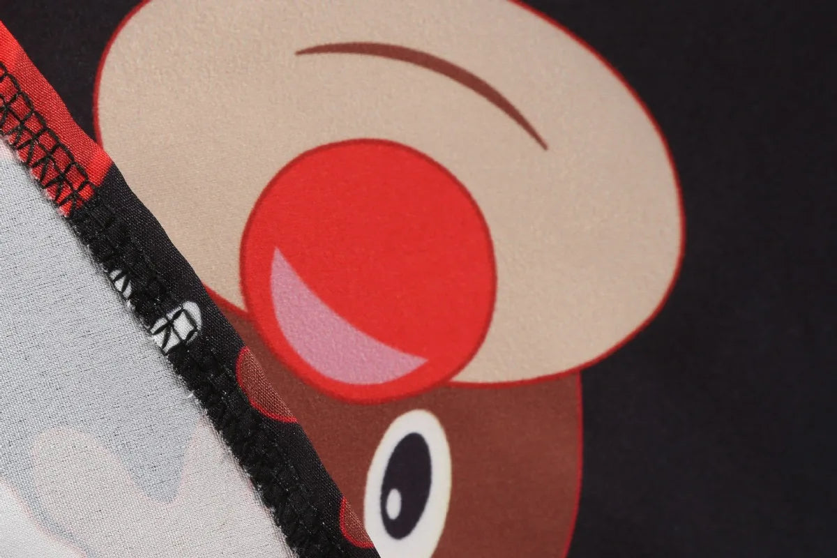 2025 New Vintage Women Long Sleeve Winter Dresses Retro Sexy Black Music Note Print V-neck Rockabilly Pin Up Party Dress Vestido