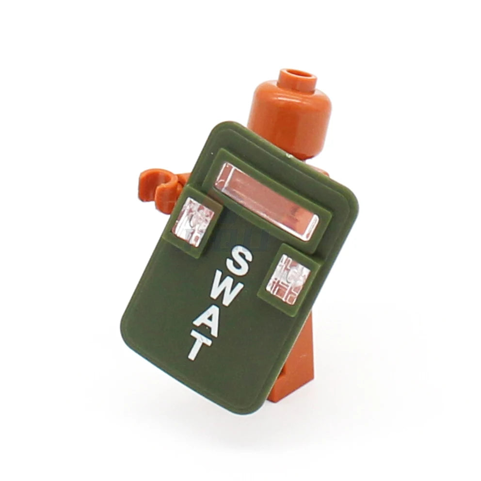 WW2 Military Base Soldiers Army Figures Weapon Accessories Building Block Guns Barbed Wire Sandbags PUBG Sence Series MOC Bricks