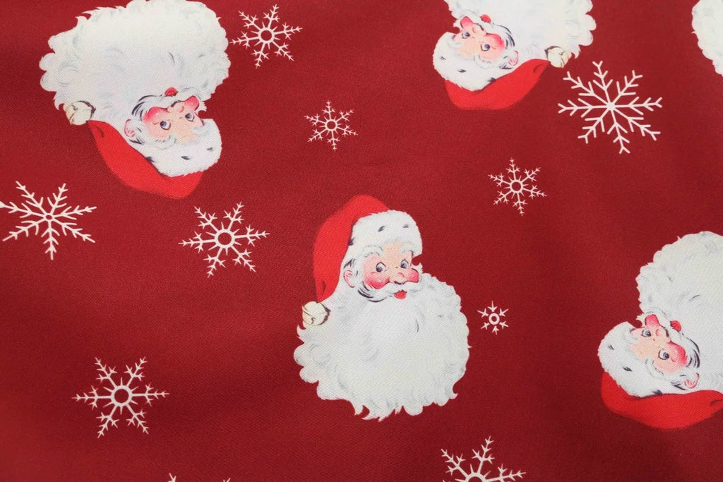 2025 New Vintage Women Long Sleeve Winter Dresses Retro Sexy Black Music Note Print V-neck Rockabilly Pin Up Party Dress Vestido