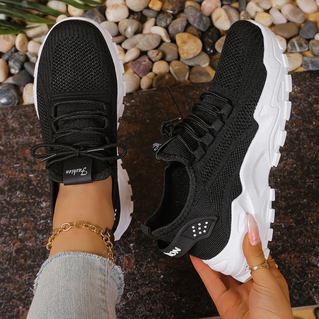 Women's shoes, women's sports shoes 2025 Women's shoes Breathable single-mesh dad shoes Women's casual and versatile sports shoe