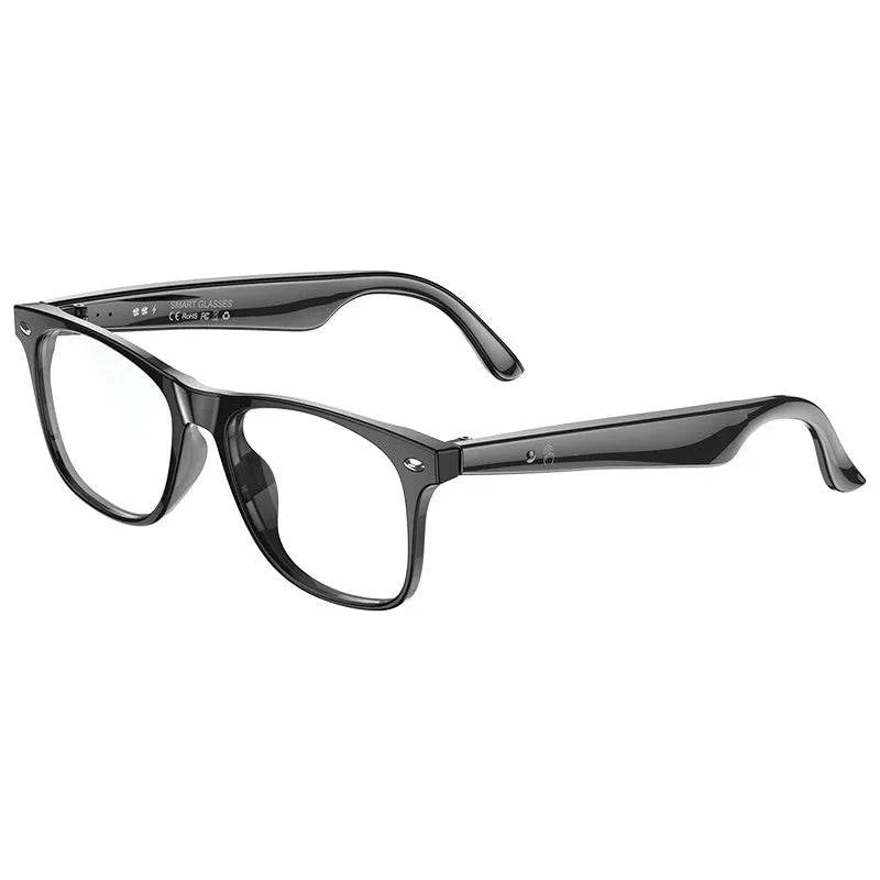 LYNHURD smart glasses for men with anti-blue lens, voice assistant, and intelligent translation features.