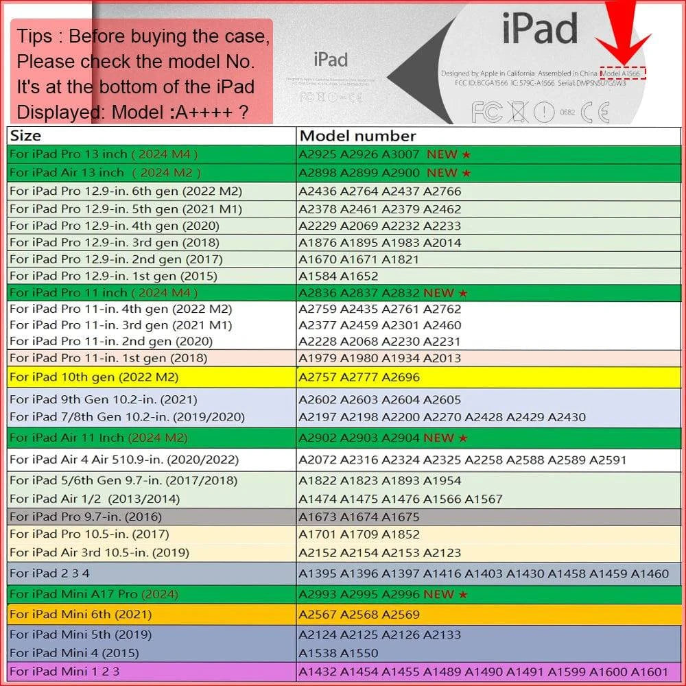 LYNHURD! iPad Pro case featuring a pencil holder, designed for 2020-2024 models in sleek protective design.