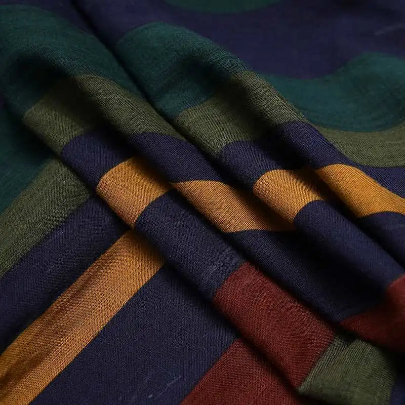 2026 Men's Muslim Clothing Abayas Cotton Linen Nightgowns Bathrobe Robe Kaftan Holiday Beach Robe Man Muslim Kaftan Arabic Dress