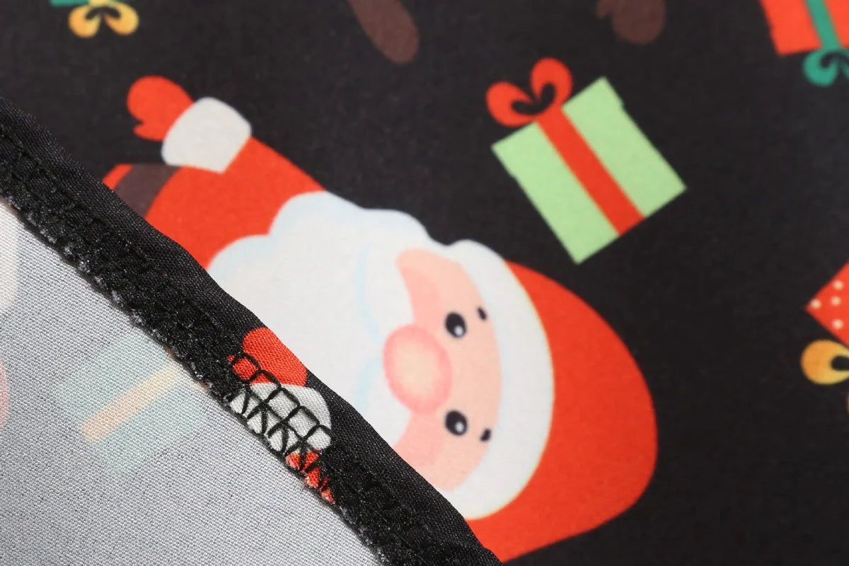 2025 New Vintage Women Long Sleeve Winter Dresses Retro Sexy Black Music Note Print V-neck Rockabilly Pin Up Party Dress Vestido